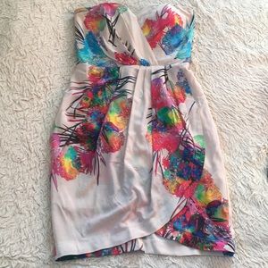 100% Silk Yumi-Kim strapless dress